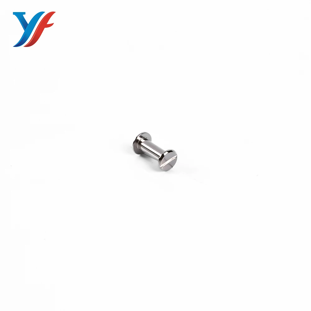 Stainless steel chicago screw/book inter screws