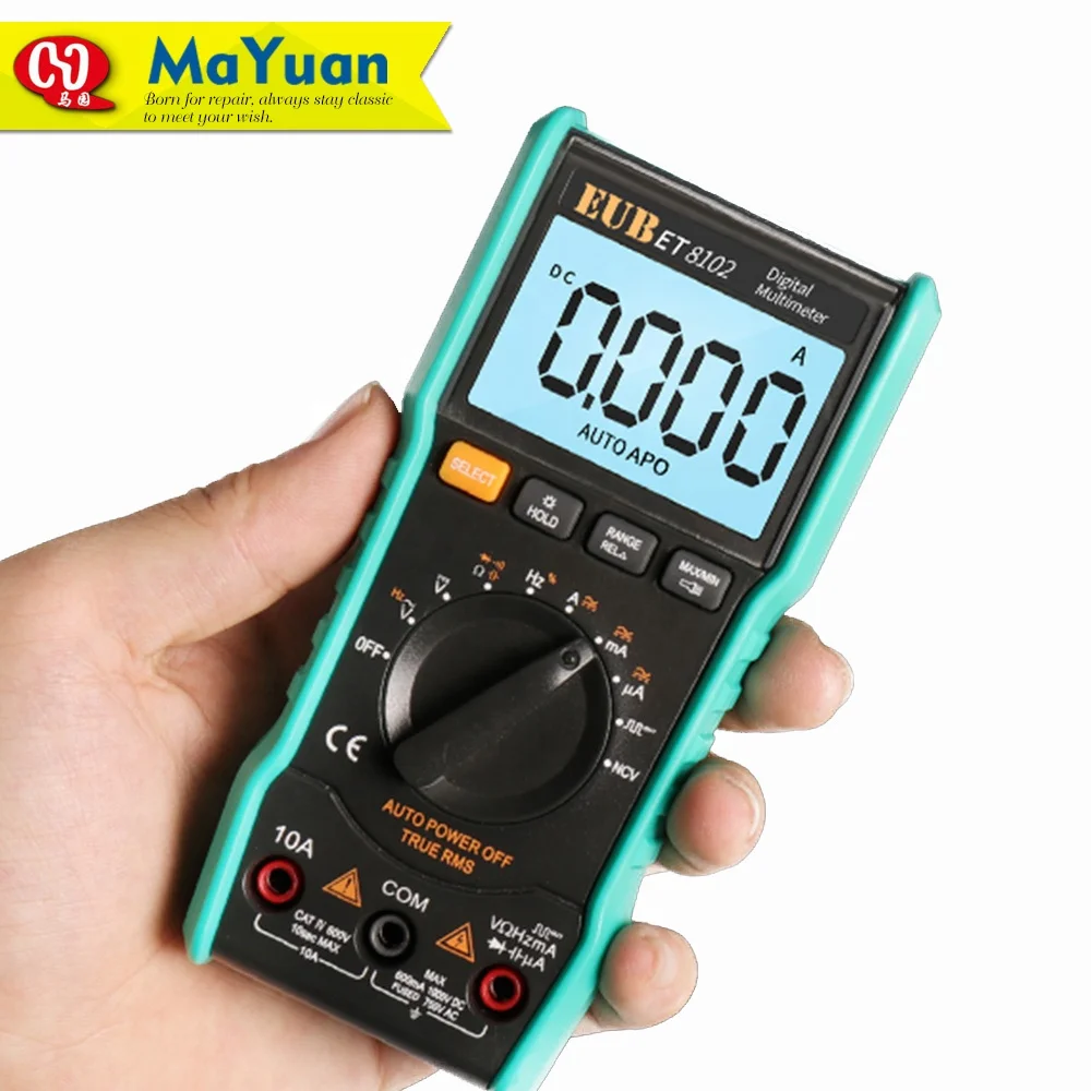 6000 Account 18 in 1 Auto Range NCV Pocket Size Multimeter