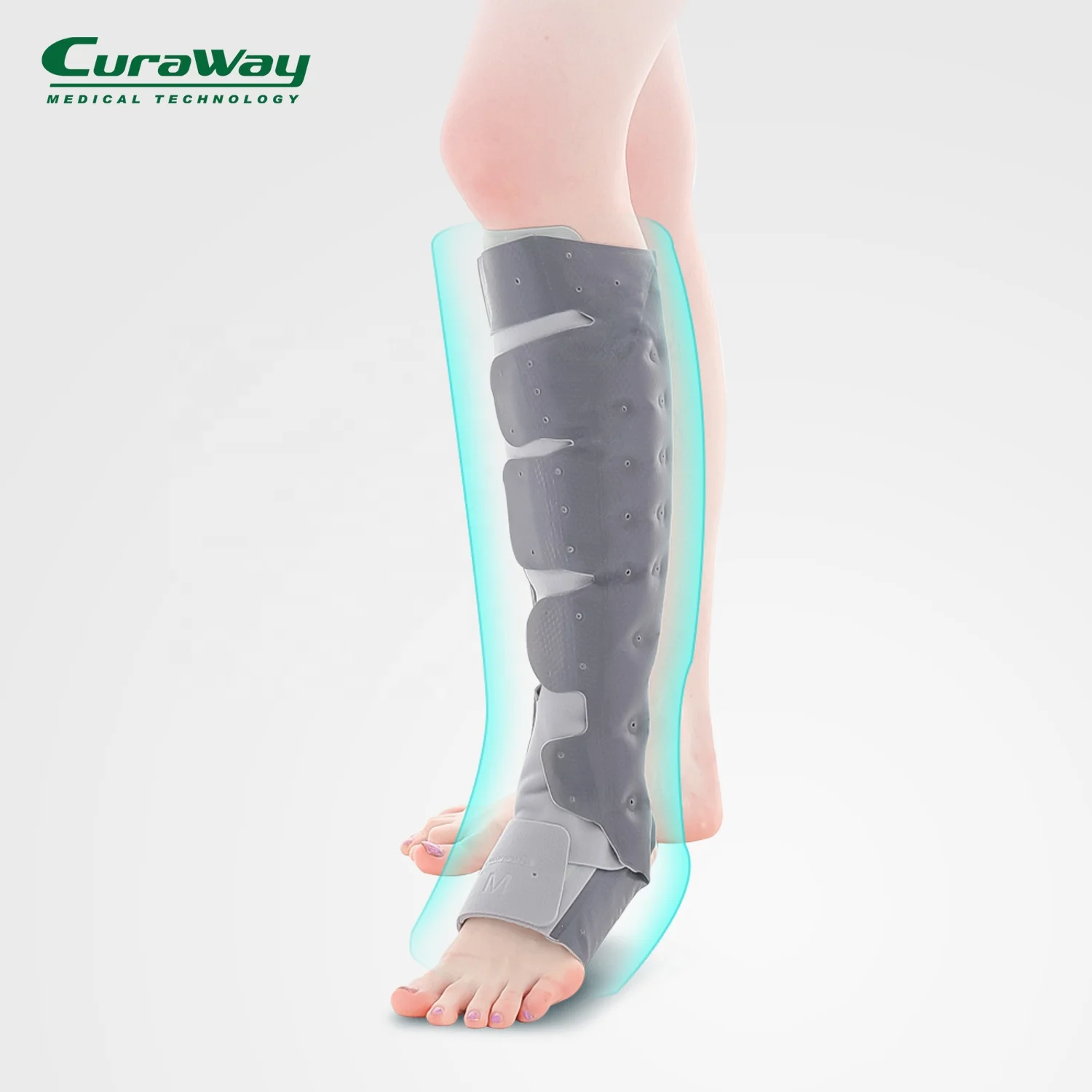 Leg Massager for Circulation Air Compression Foot and Calf Massager with Handheld Controller