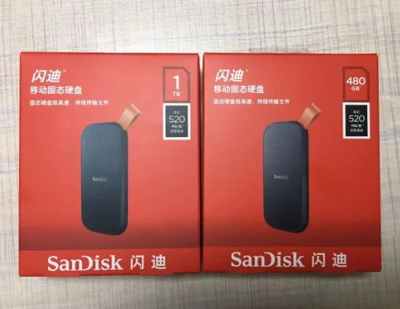 Original Brand New E30 Portable SSD 480GBType C High Speed External  Solid State Drives For San disk Brand