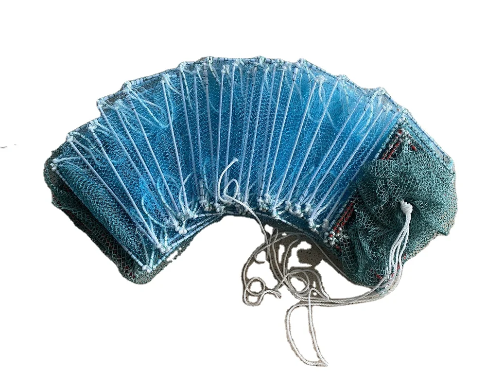 Multi function Rectangular Nylon mono filament fishing Long Cage Lobster Fish Shrimp Pot Trap dragon Bubu hot sale Naga