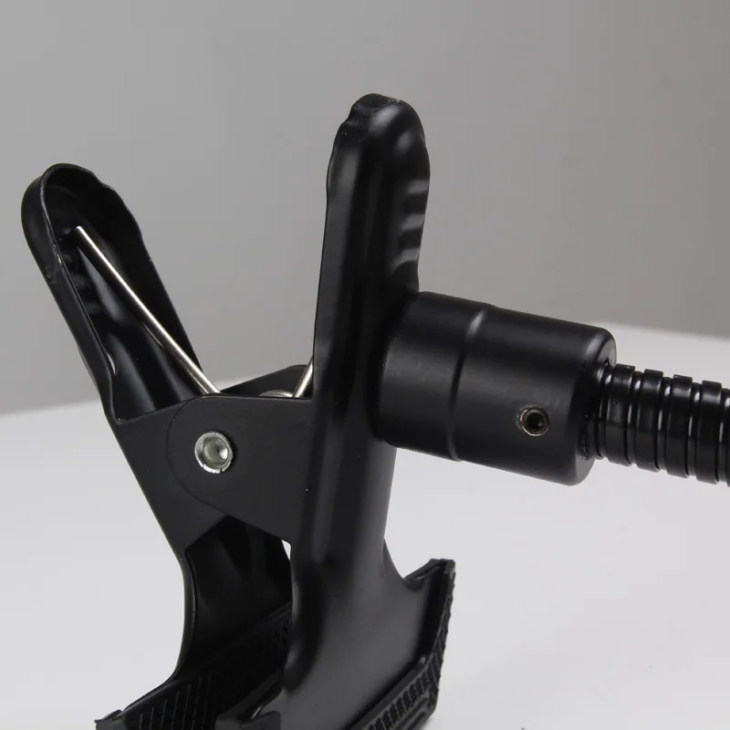 50cm Flexible Magic Arm with 2 Strong Iron Background Holder Clamp Reflector Paper Clip Camera Photo Studio