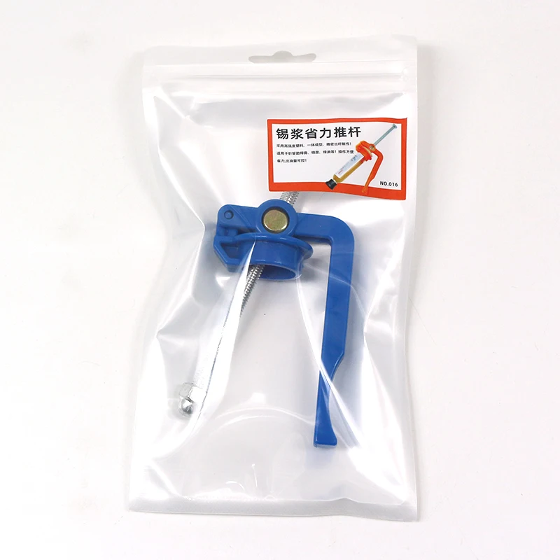 Factory direct labor-saving glue gun solder paste booster 5CC solder paste welding oil needle cylinder glue gun push cylinder