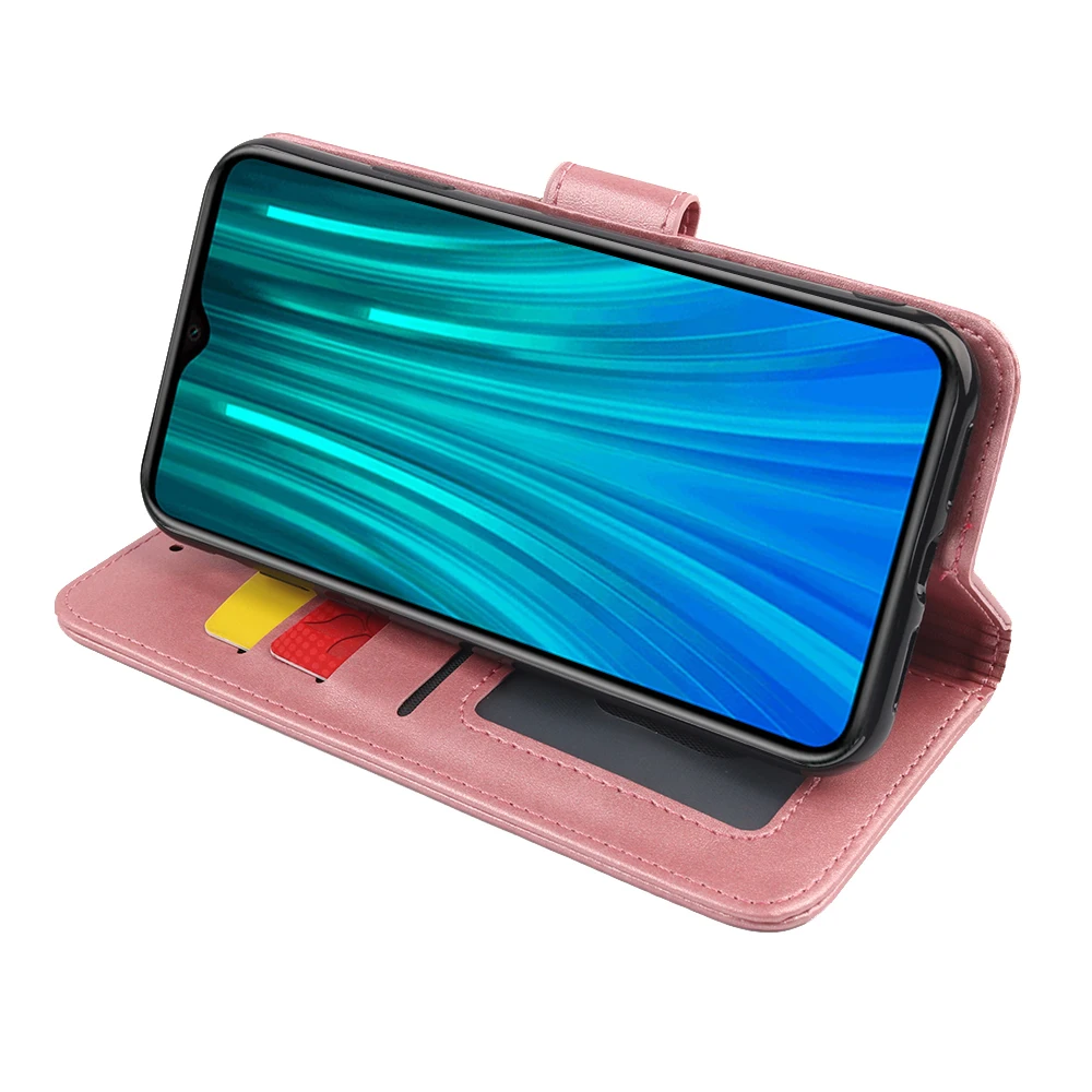Кожаный чехол X-Level для Xiaomi Redmi 9 9C K30 Pro Ultra Note 10X 5G Poco X3 9A Mi 10 Lite со слотом удостоверения личности