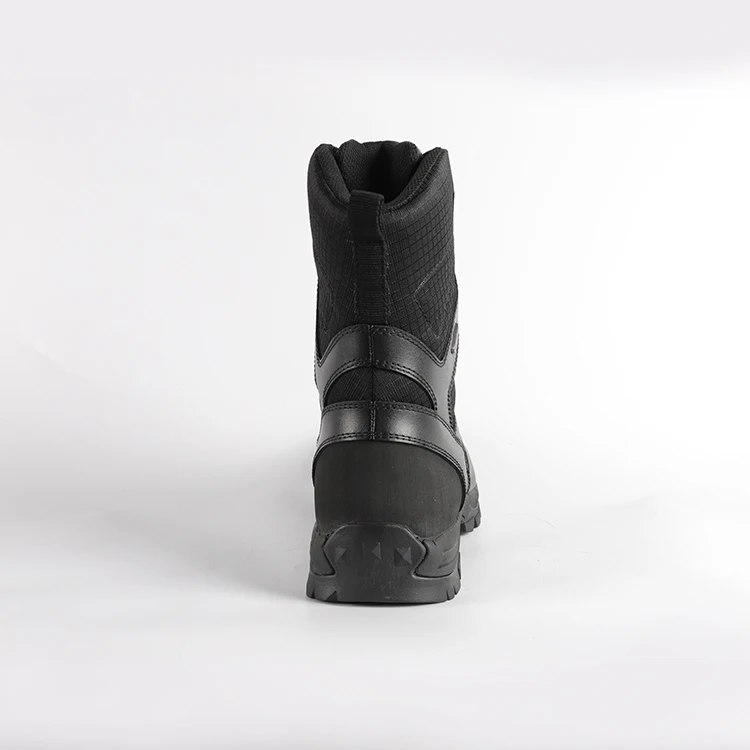 Saicou Black Waterproof Combat Military boots army shoes for men