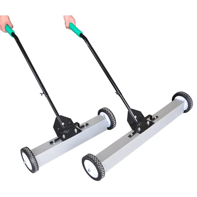2024 Factory Supply 18' 24' 30' 36' Mechanical Magnetic Tool Sweeper with Release Handle