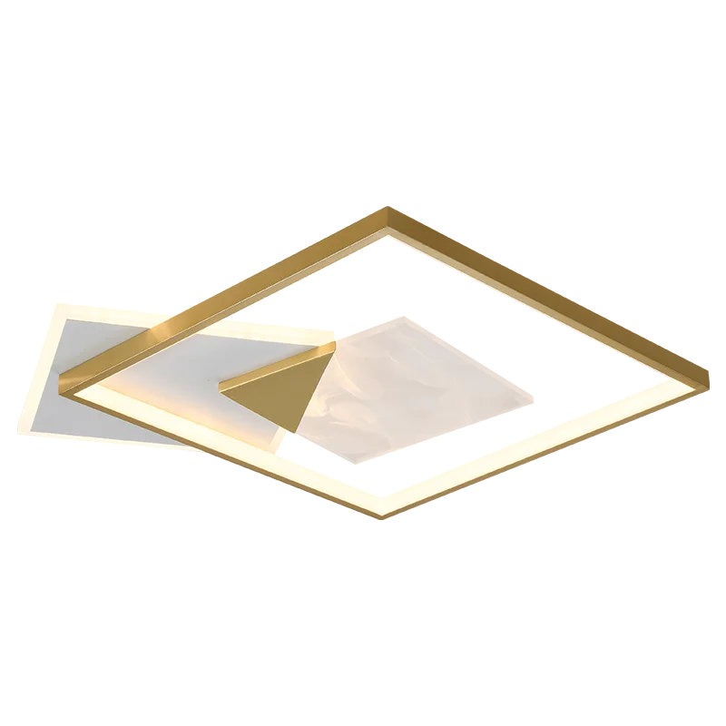 40WCircular 52 acrylic light modern LED ceiling light fixed ring indoor Bedroom Guest Room Living Room Dining room ceiling light