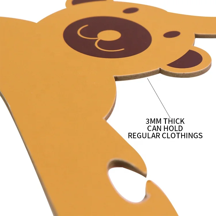 customize logo environmental protection cat dog animal cardboard hanger pet clothing paper hanger