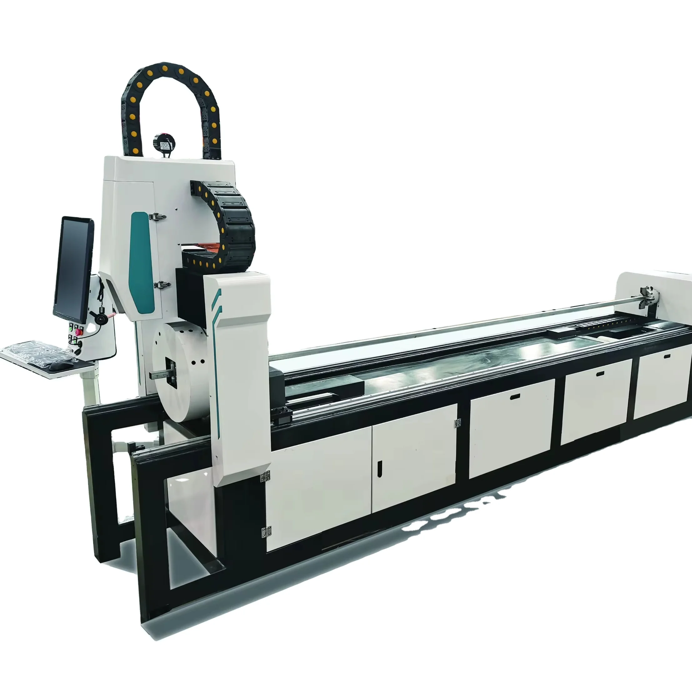GJ-3015 steel guide rail  fiber laser cutting machine