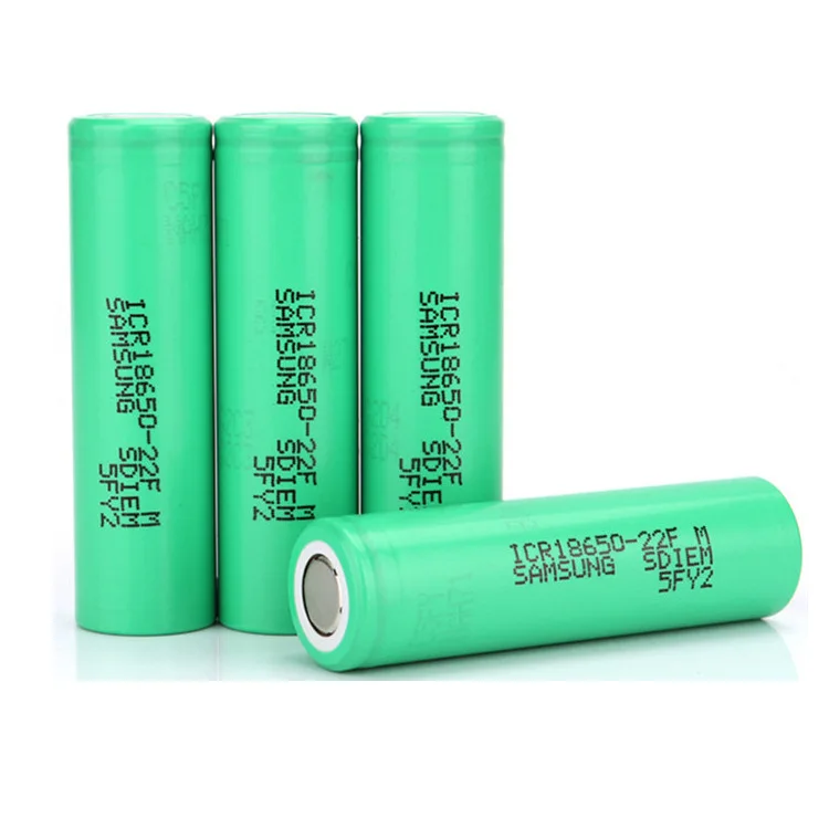 Original Samsung Grade A battery 3.7V ICR18650 Li-ion Battery Cell 2200mah 2600mah For Flashlight
