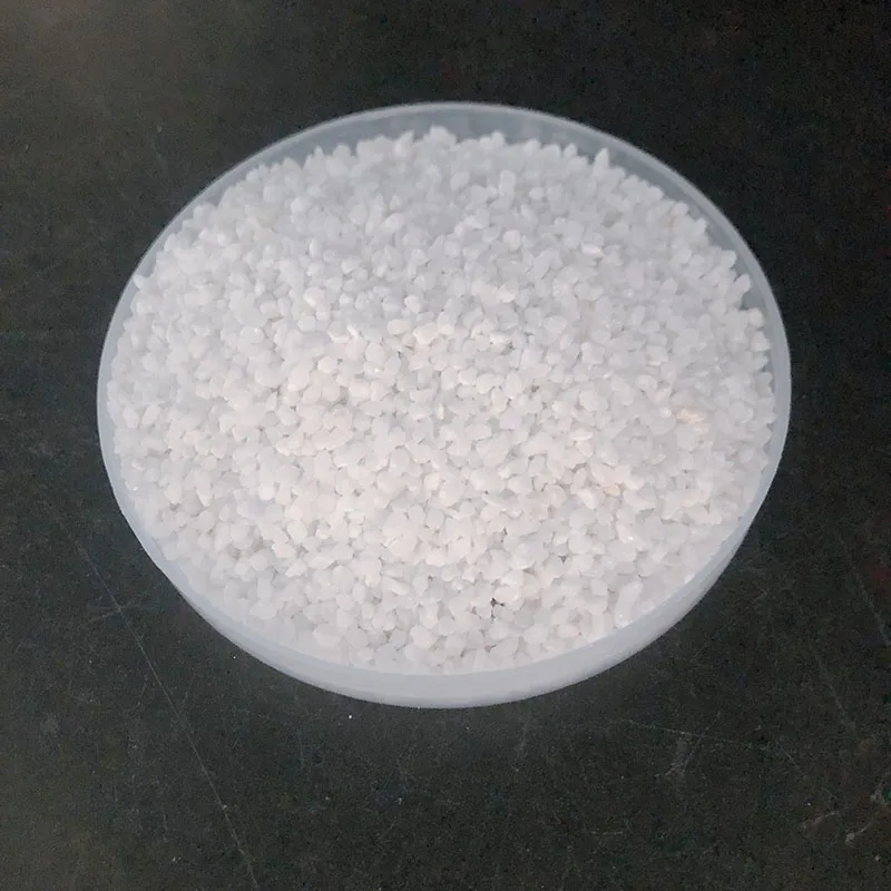 White marble sand supplied by the manufacturer  White sand for golf course