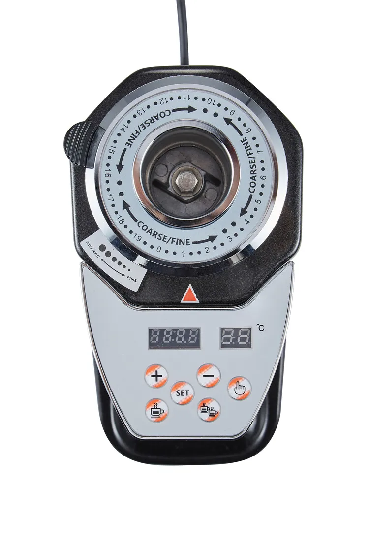 Factory Price Commercial Coffee Grinder Electric Coffee Machine for Sale Burr Coffee Grinder Free Spare Parts Aluminum DC Motor