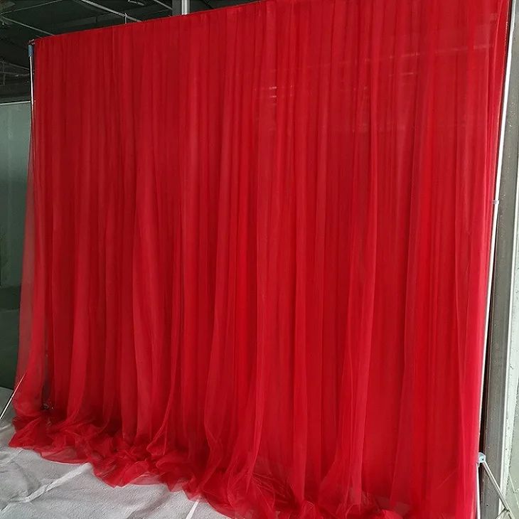 Китайские свадебные принадлежности Прямая поставка с завода фон для вечеринки в честь Дня Рождения свадебная занавеска из ледяного шелка