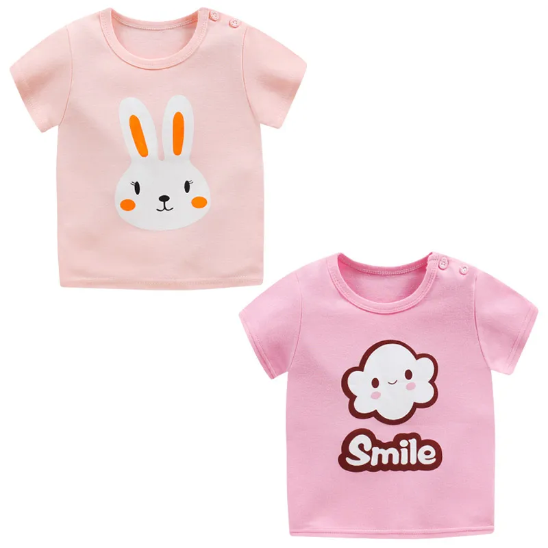 
New summer boys and girls clothing short sleeve cotton baby T-shirt 100% cotton Summer Baby T Shirt 