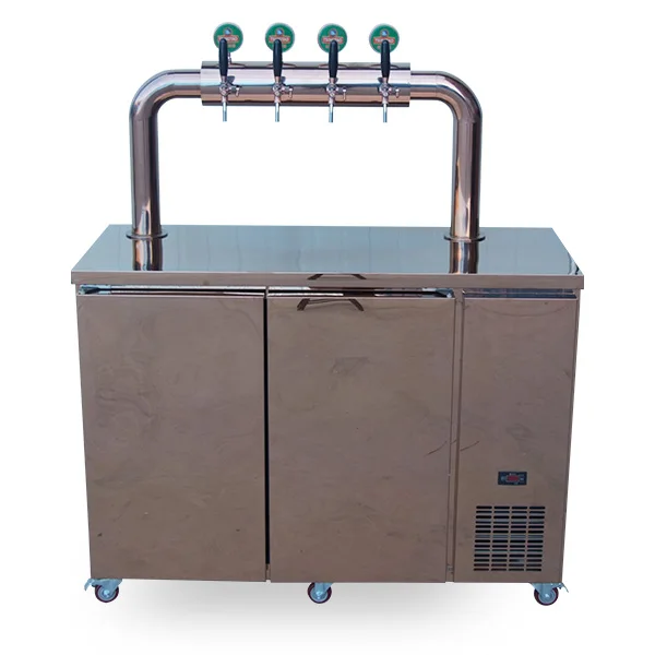 BK1002 newly kegerator draft beer dispenser beer kegerators holding 8pcs keg