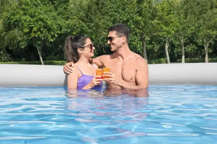 Bestway 57313 4.57 m x 84 cm Havuz Factory Price Round Inflatable Swimming Pool Set