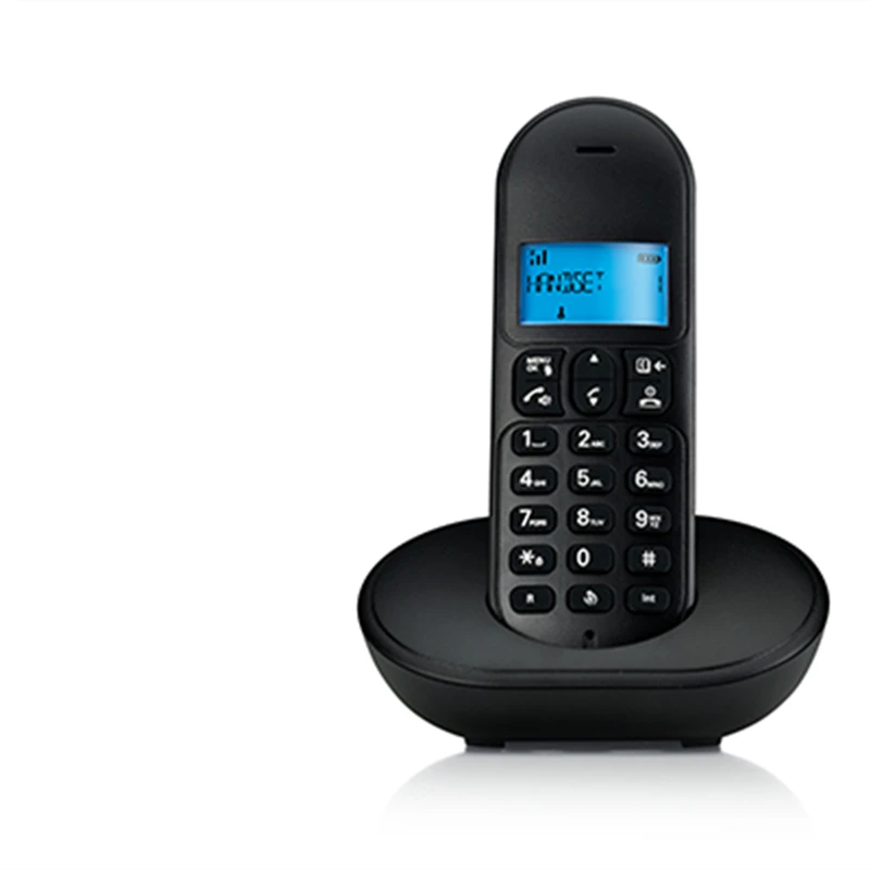 Cordless Phone Pstn Line Type Wireless 25 Last Dialled Numbers List With 10 Ringing Tones For Selection DECT 6.0 Telephone
