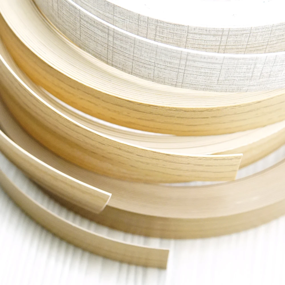 High Quality PVC Edge Banding Wood Grain Color Good Price Furniture Factory Made from Melamine ABS Acrylic Plastic