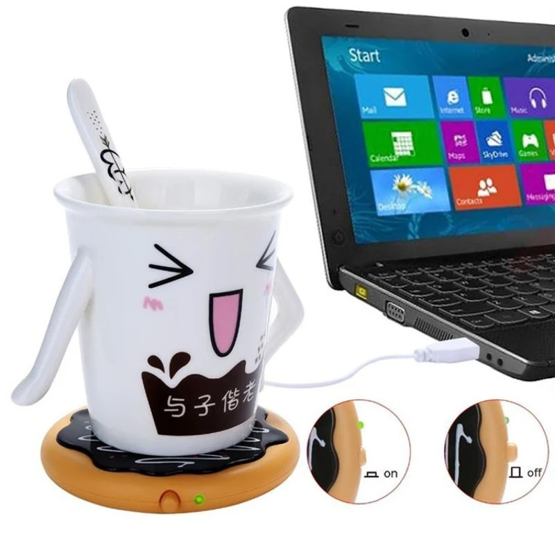 New Arrivals Donut Design usb gadgets Desktop Mug Cup Warmer