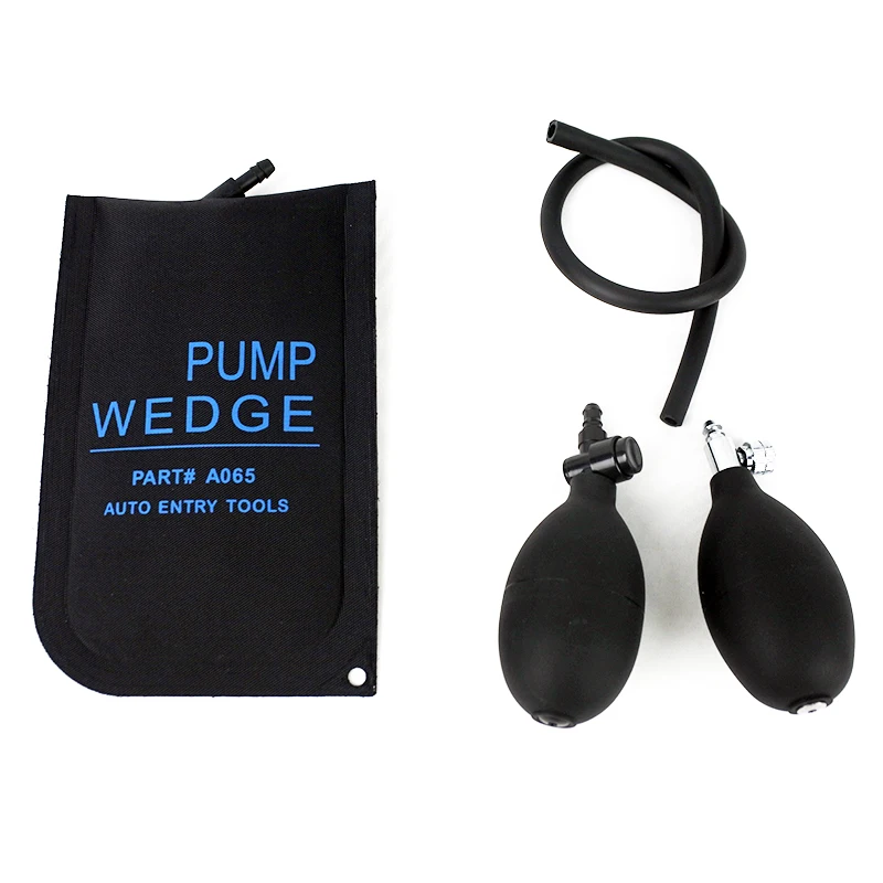 Top seller Inflatable Professional Car Air Shim Car Door Repair Air Cushion Locksmith Tool Set Air Wedge Bag Pump