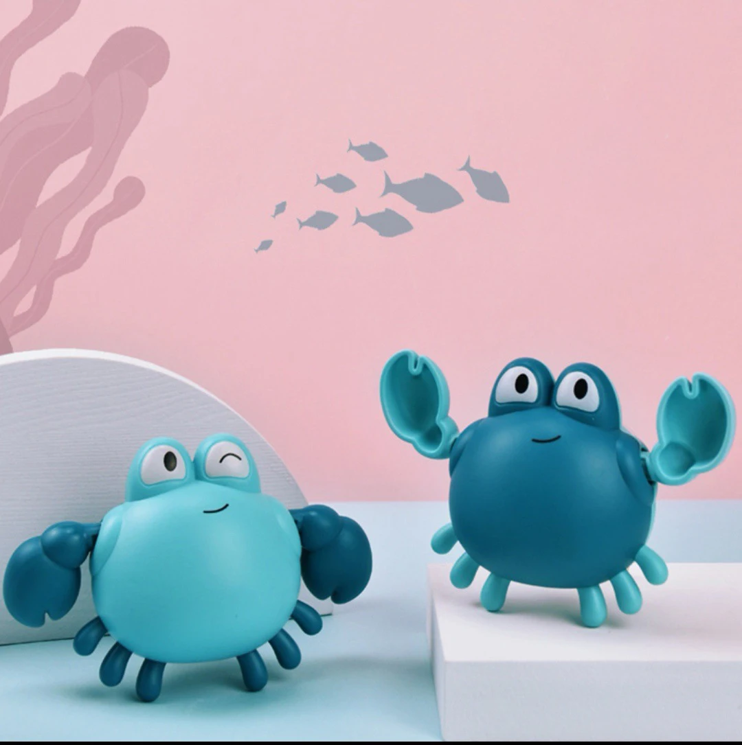 Animal Bath Toys Wind Up Diver Baby toys Swimming Floating Sea turtle Swim and Crawl Wind Up Toys Pool Bath For Kids