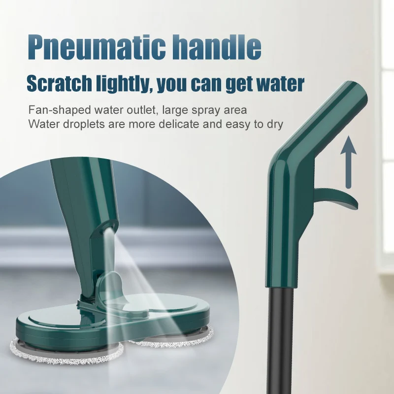 2022 New product Wireless Electric Mop Wet and Dry USB Rechargeable Spray Mop for floor clean