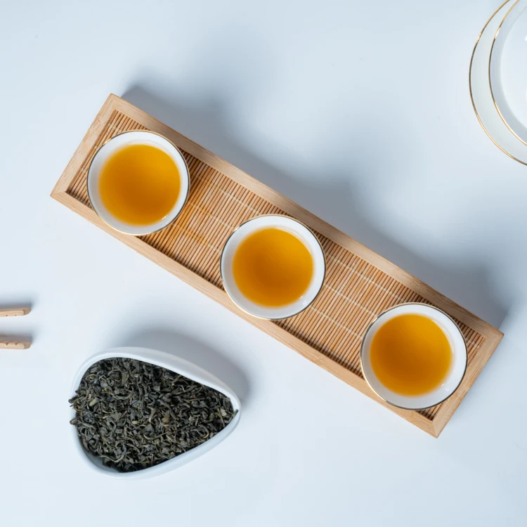 Organic Chinese Chunmee Green Tea New Loose Leaf Slimming Tea Wholesale Packaging