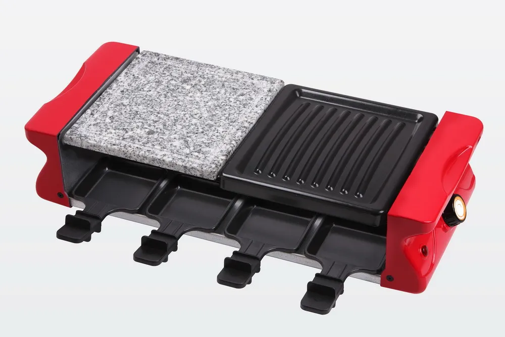 raclette grill Plate Stone Indoor Raclette Yakitori Chicken Portable Griddles Korean Pan Barbecue Electric Bbq Grills