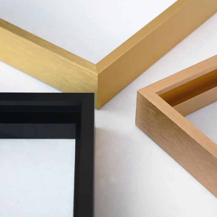 
Hot Selling Black Anodized Decoration 11X14 Photo Picture Aluminum Frame Moulding 