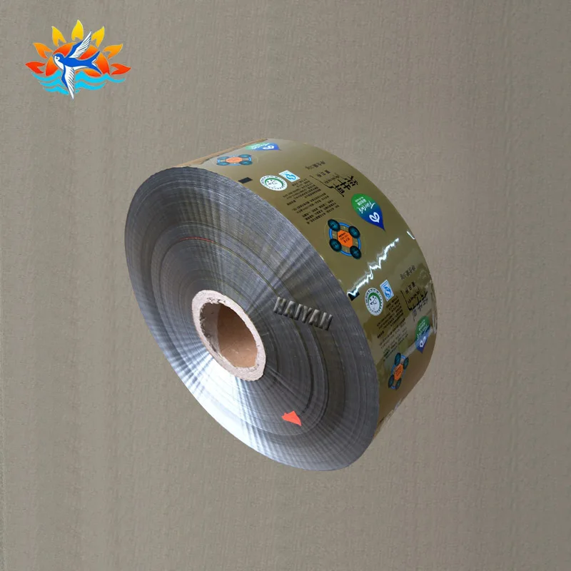 Customized laminate packaging metalized printed BOPP flexible package film material manufacturers