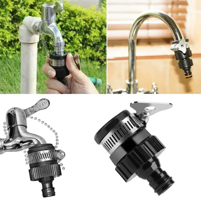 Универсальный соединитель для крана, переходник для кухонного смесителя в садовый шланг для воды, фитинг для труб