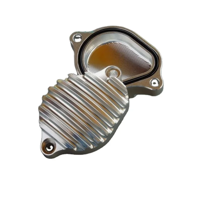 CNC Billet Finned Valve Covers For Yamaha SR500 SR400 XT500 TT500 Vintage Cafe Racer