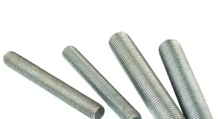 DIN 975 M5-M52  high quality and low price galvanized carton steel thread rod