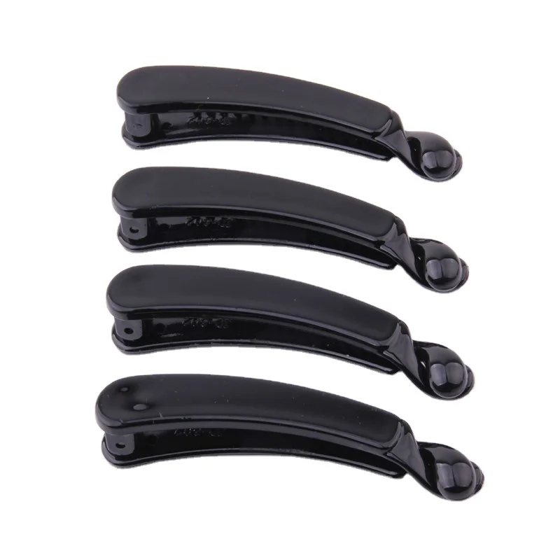 
Hair Accessories Brand French Banana Hair Clip Black Plastic Ponytail Holder Pin for Lady Hairdress Beauty Tool Simple Clip 