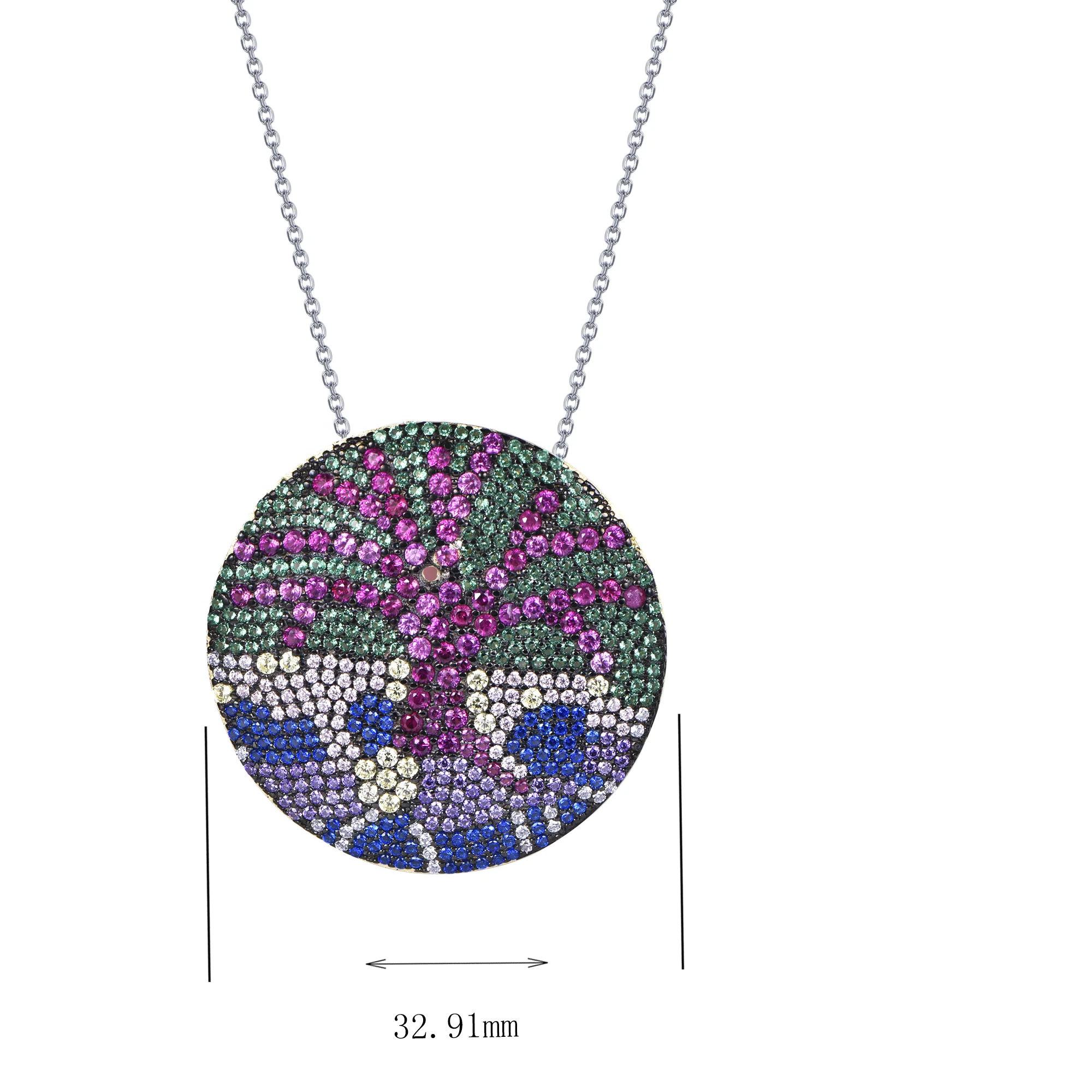 crystal tree of life pendants 925 silver tree of life pendant necklace palm tree pendant