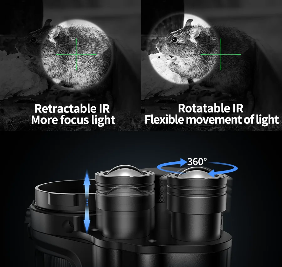 Cheap Price 1080P New Tape Long Range Night Vision Scope Hunting Infirey