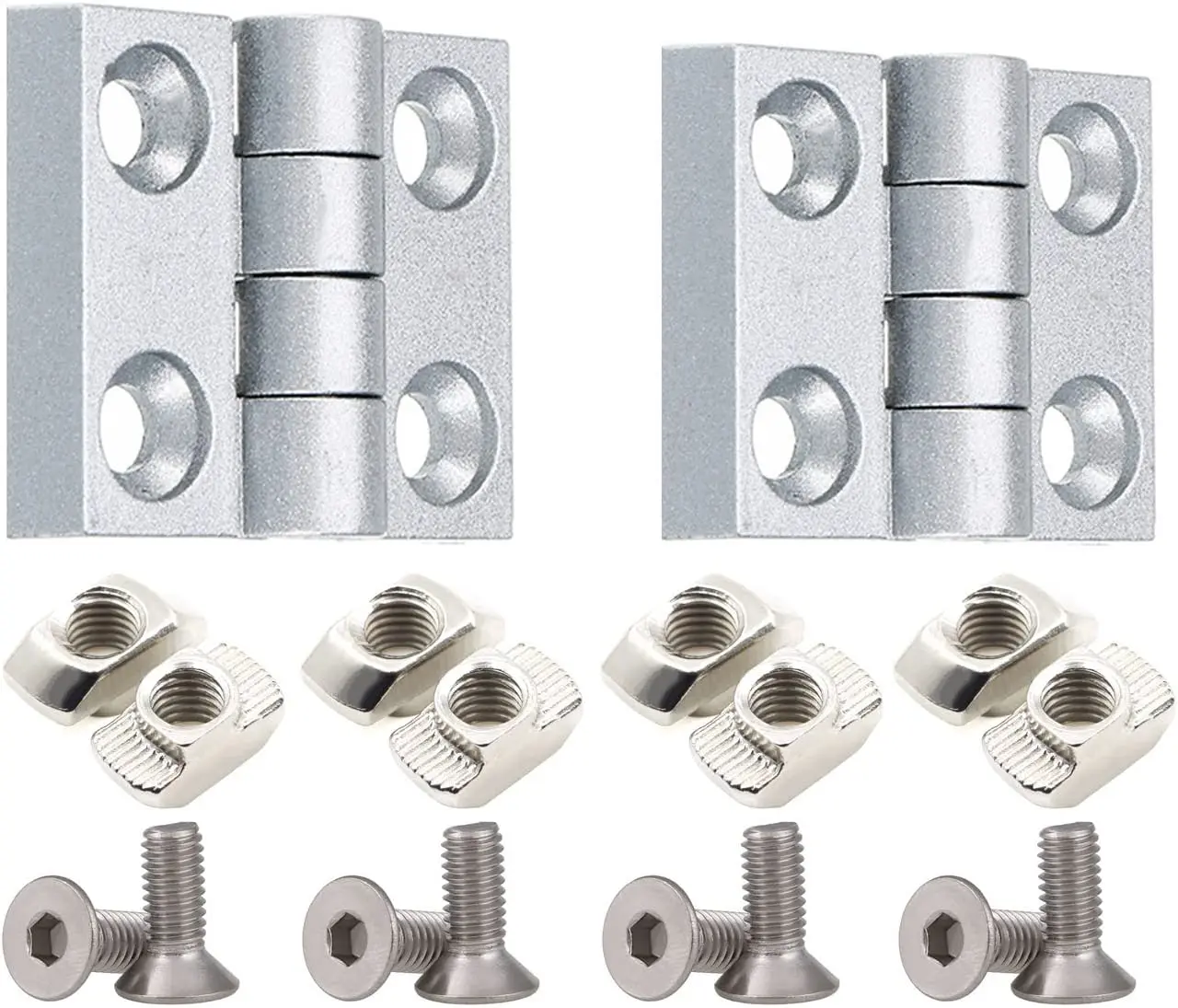 High Precision Aluminum Accessories for Aluminum extrusion profile connecting Hinge