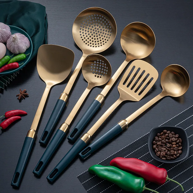 Household kitchenware Set Anti-ironing Hot Pot Soup Spoon Creative Kitchen Set