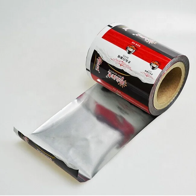 Custom printing plastic food packaging aluminum foil plastic film food packaging rolling film