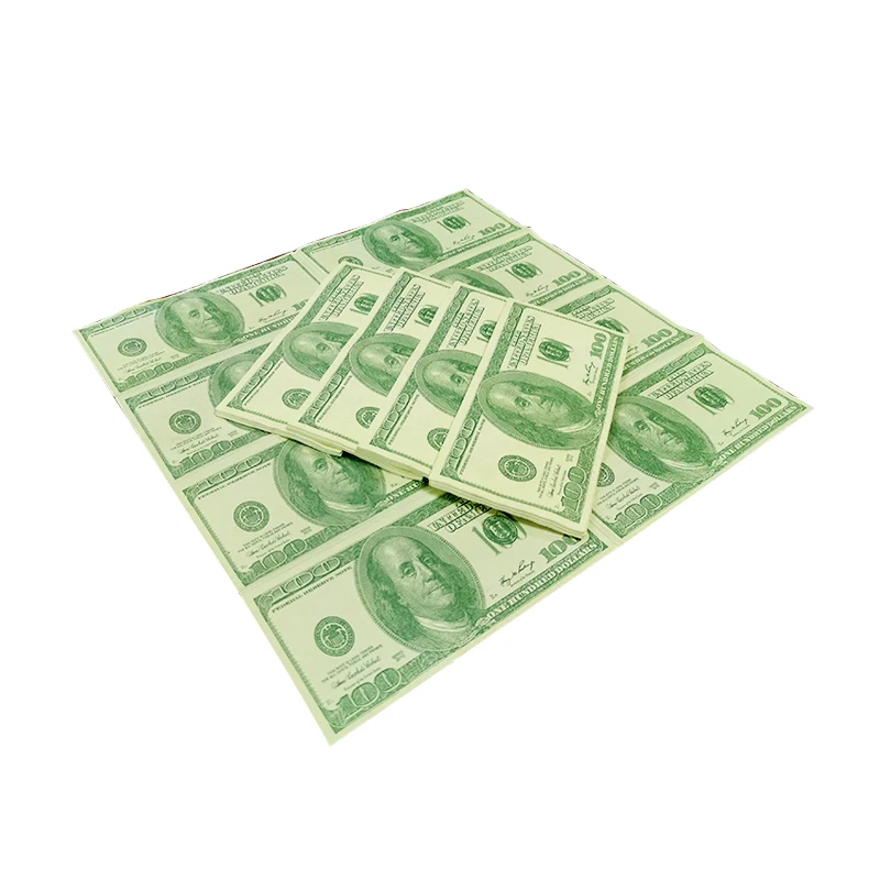 Hot Product Customized Logo 3Ply 330mm*330mm Paper Napkins & Serviettes Tissue Paper