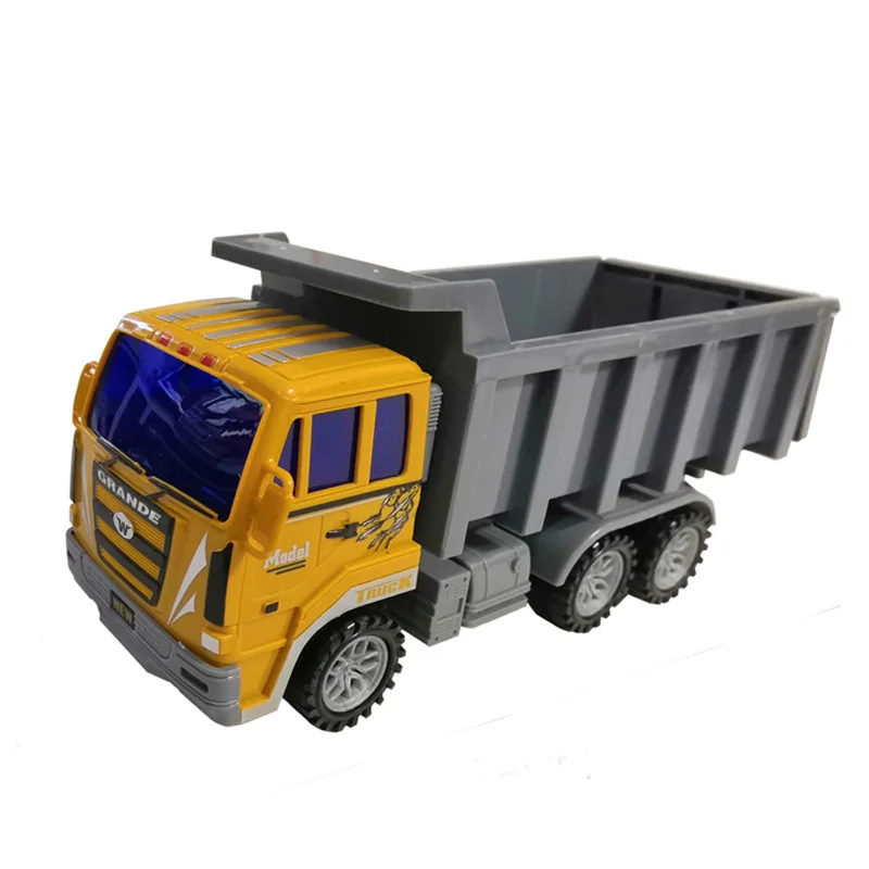 
Friction truck Inertial engineering construction friction car dump truck toys Construction Vehicle Toy for Kids 