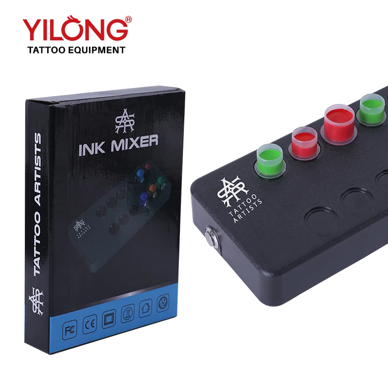 Wireless Magnetic Ink Mixer Tattoo Pigment Ink Mixer Tattoo Mixer Ink Colors Shake Machine