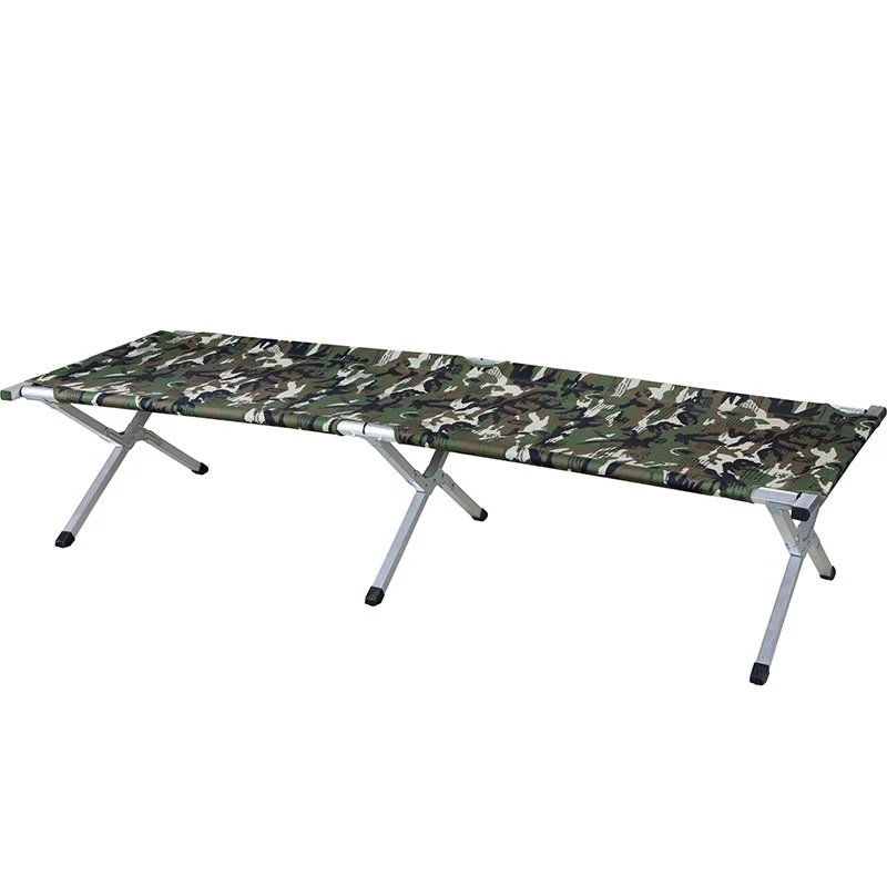 Wholesale Outdoor Camping Bed Portable Metal Folding Bed