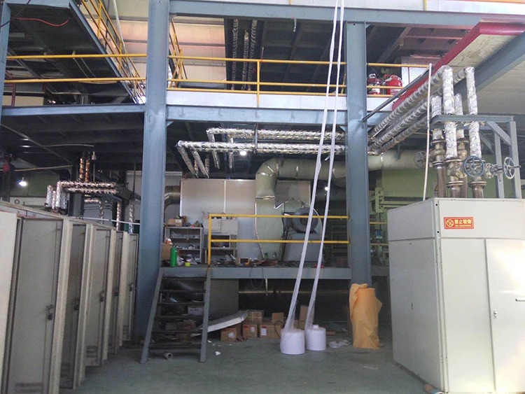 Автоматическая nonwoven аэродинамическим способом из расплава Нетканые ткани Спанбонд производственная линия