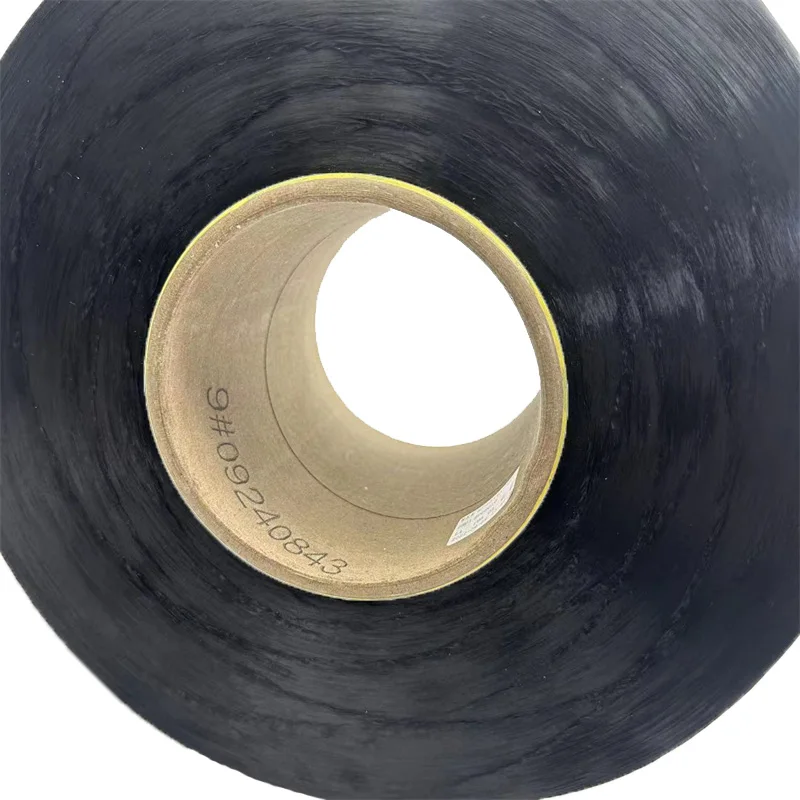 100% Recycled Polyester Yarn 150D/48F High Quality DTY Ring Spun Flame Retardant Filament for High End Products