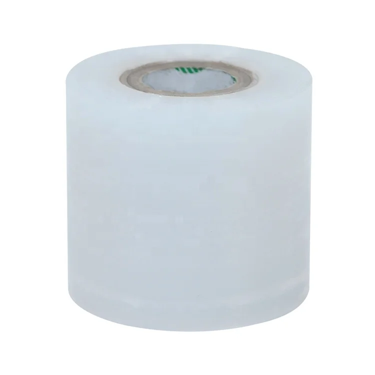 New Manual 6cm Winding Film Roll High Tensile Soft Plastic PE LLDPE PET Small Box Packaging Delivery Stretch Film Wrapping