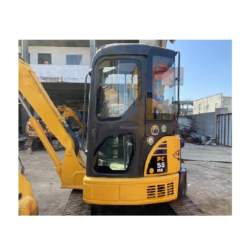 High efficiency used komatsu excavator komatsu pc18/ pc20/pc30/pc50/pc55 used komatsu excavator machine pc55 used mini excavator