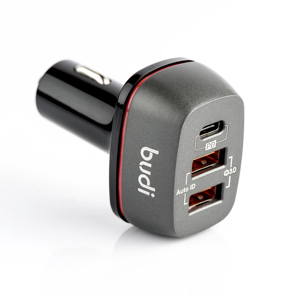  BUDI завод 36 Вт PD 18 Quick Charge 3 0 QC3.0 автомобильное зарядное устройство Usb быстрая зарядка автомобиля для зарядки и передачи информации