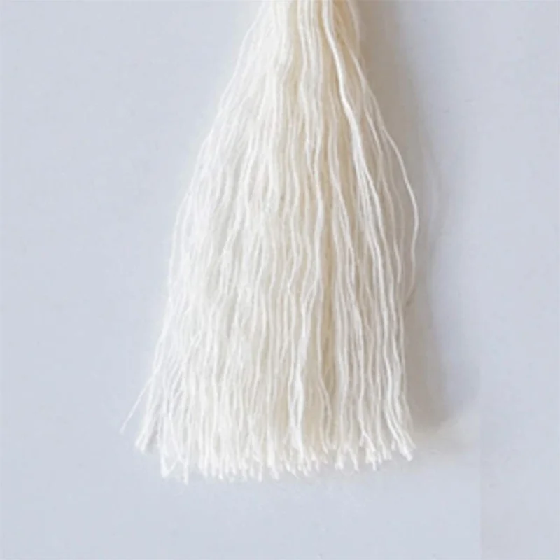 Economic 1mm to 10mm Recycled cotton rope 4 Ply Twisted Macrame cord for Fiber Art