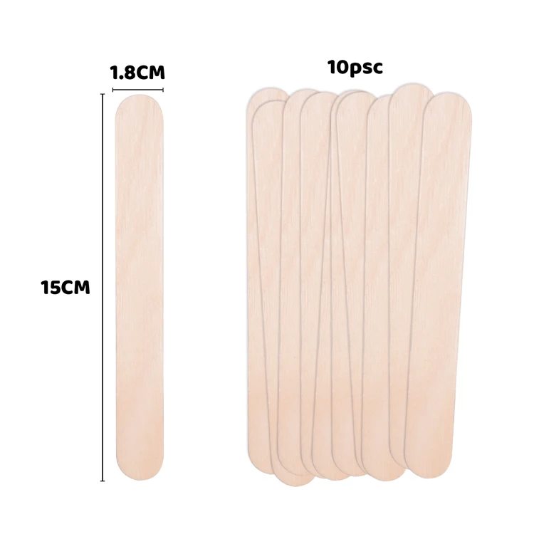 
Wooden sticks for waxing 